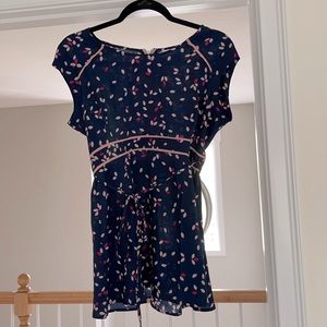 Motherhood Maternity cap sleeved blouse!